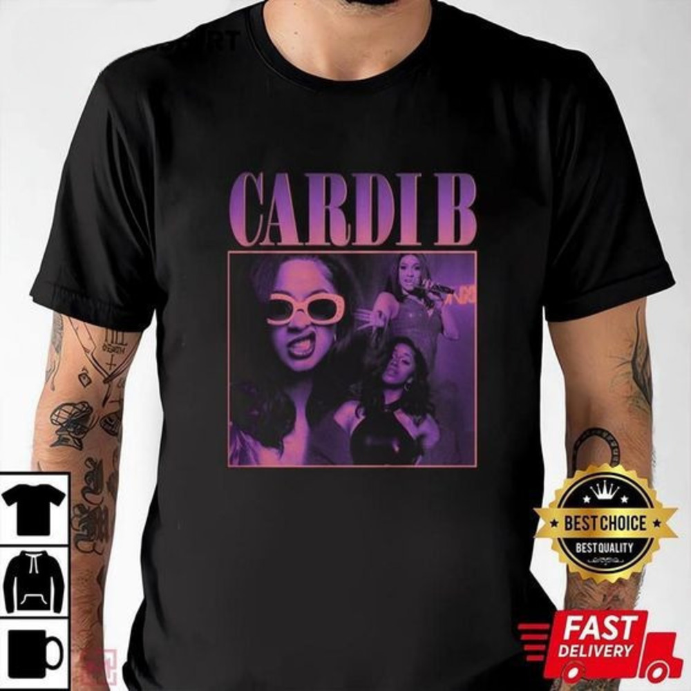 Cardi B Shirt Hip Hop Music Cardi B Shirt Gift For Fans